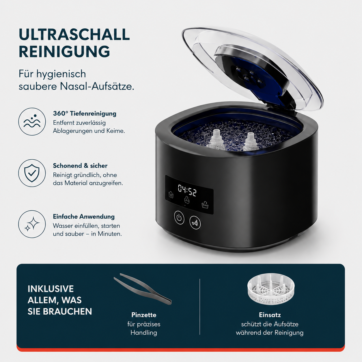 Ersatzspitzen-Ultraschall-Reiniger