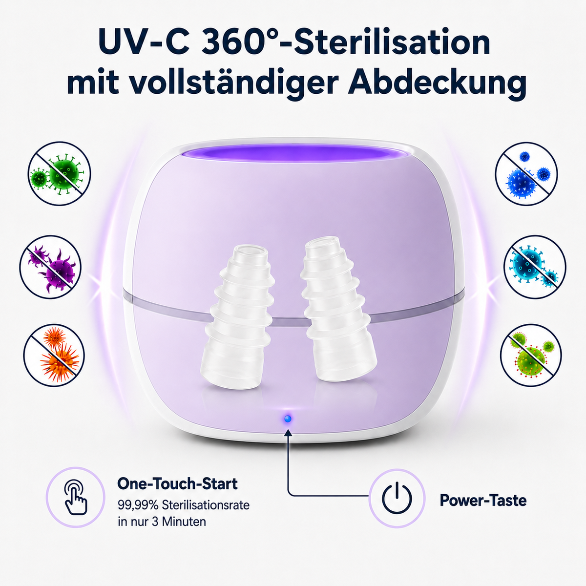 Ersatzspitzen-Ultraschall-Reiniger